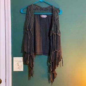 Cute sleeveless cardigan